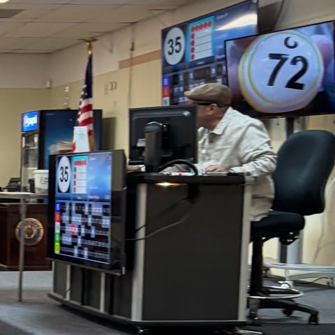 Bingo hall operations
