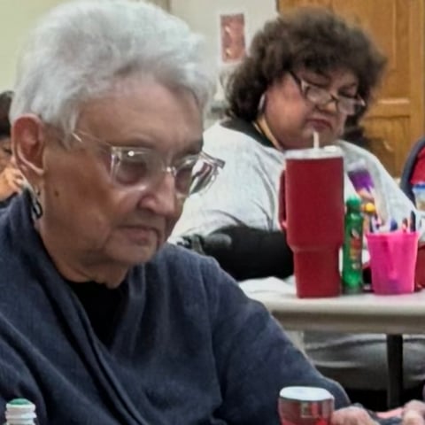 Bingo night attendees